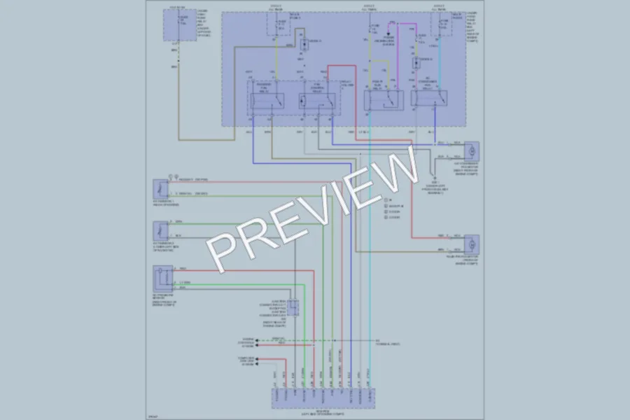 2012 Honda Civic Cooling Fan wiring diagram preview