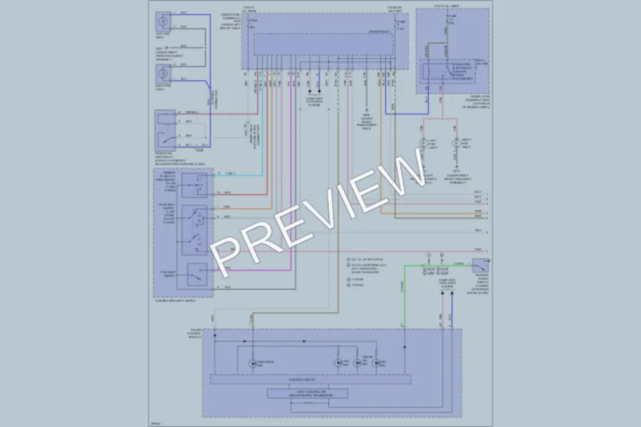 2012 Honda Civic Headlights wiring diagram preview