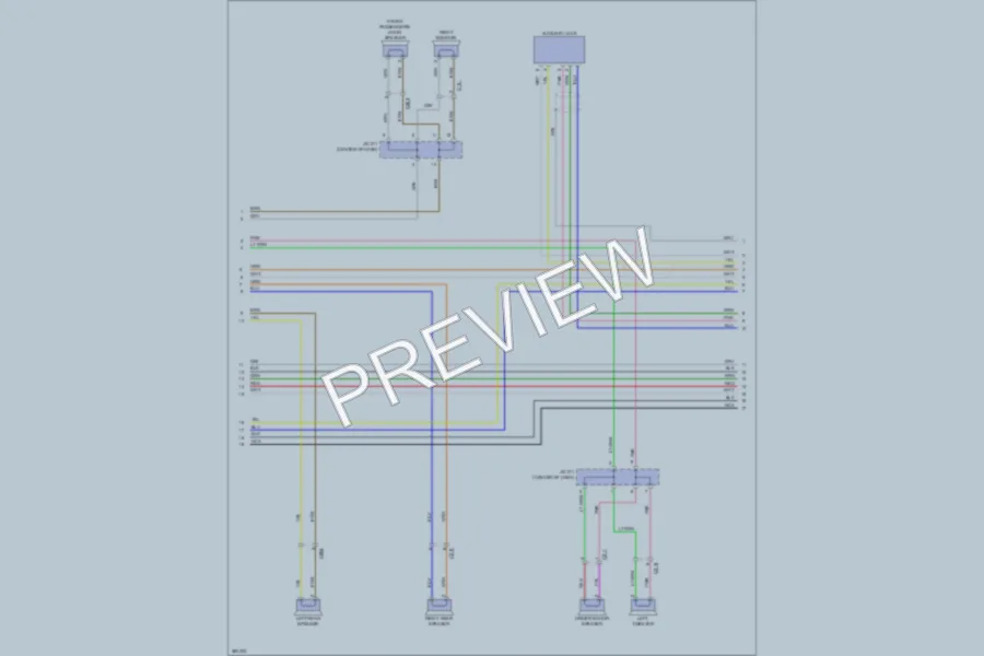 2012 Honda Civic Navigation wiring diagram preview