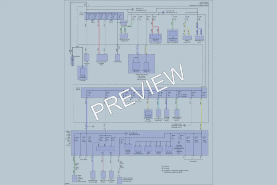 2012 Honda Civic Power Distribution wiring diagram preview