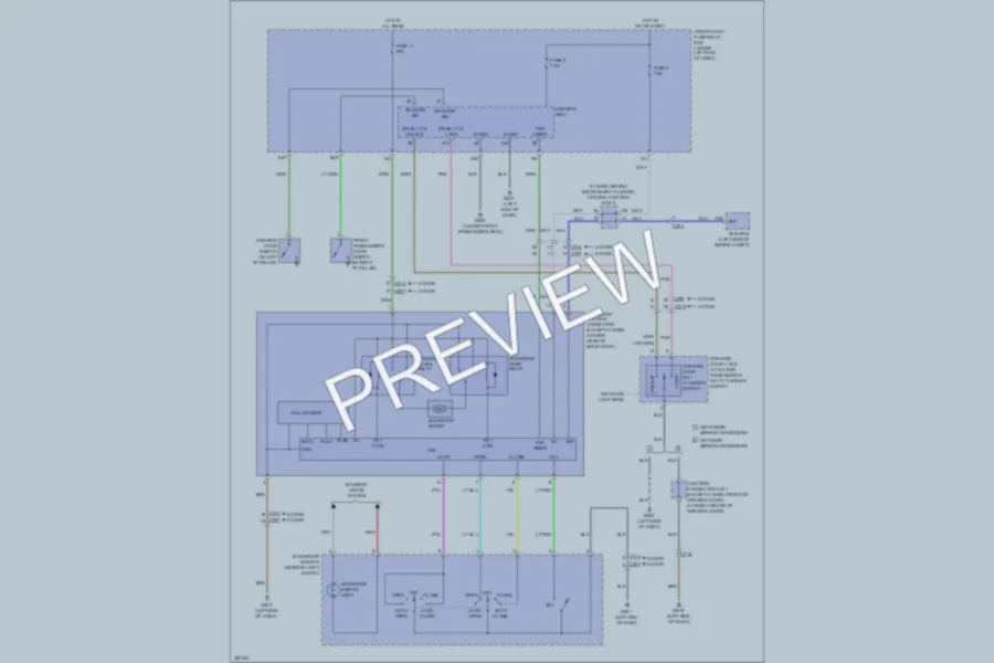 2012 Honda Civic Power Top Sunroof wiring diagram preview