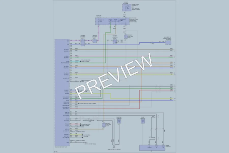 2012 Honda Civic Radio wiring diagram preview