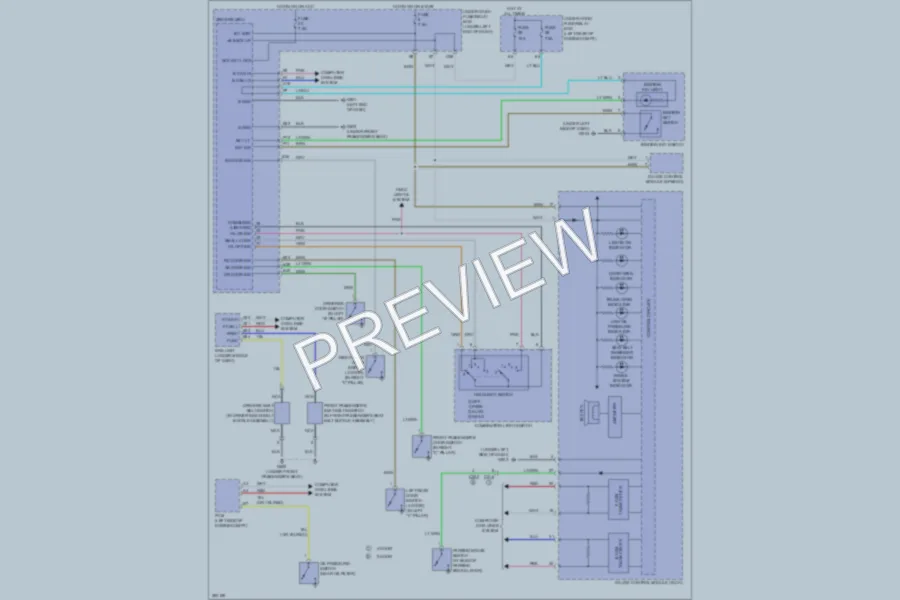 2012 Honda Civic Warning Systems wiring diagram preview