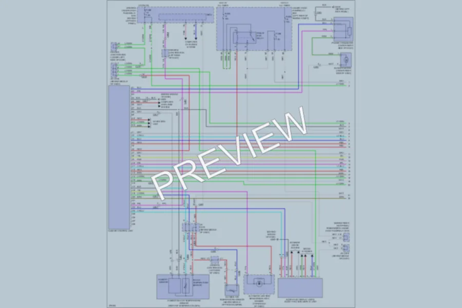 2012 Honda Crosstour Air Conditioning wiring diagram preview