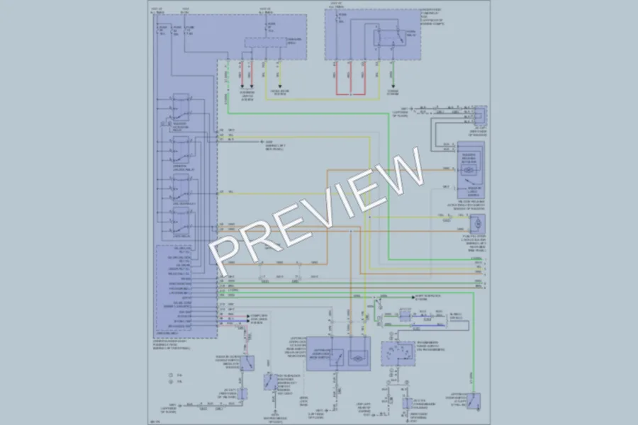 2012 Honda Crosstour Anti Theft wiring diagram preview