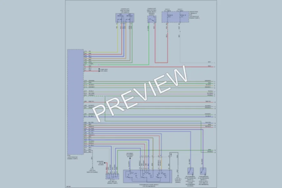 2012 Honda Crosstour Transmission wiring diagram preview