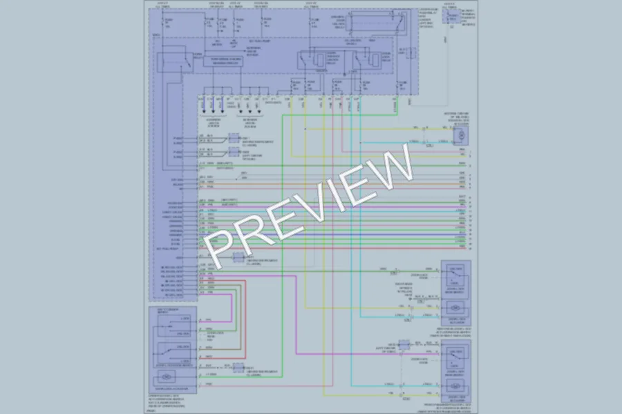 2012 Honda Fit Anti Theft wiring diagram preview