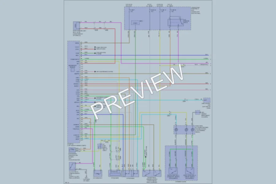 2012 Honda Fit Engine Performance wiring diagram preview