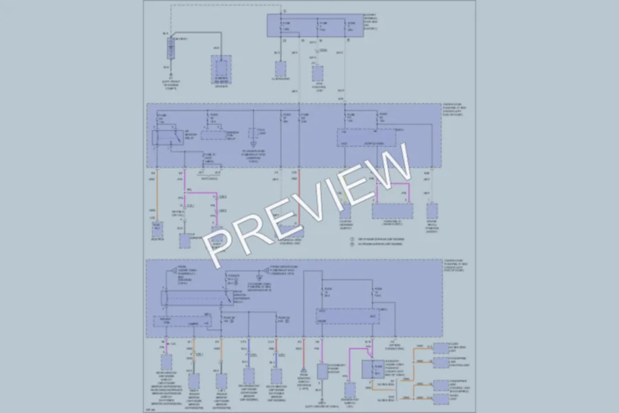 2012 Honda Fit Power Distribution wiring diagram preview