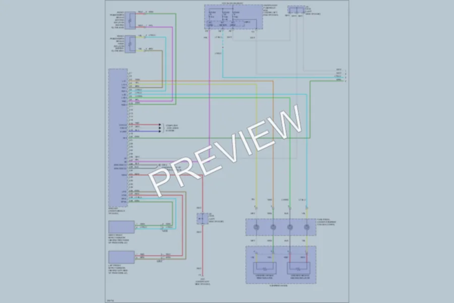2012 Honda Fit Supplemental Restraints wiring diagram preview