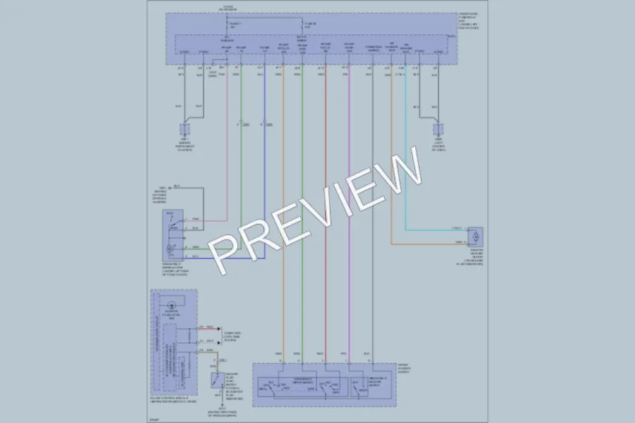 2012 Honda Fit Wiper Washer wiring diagram preview