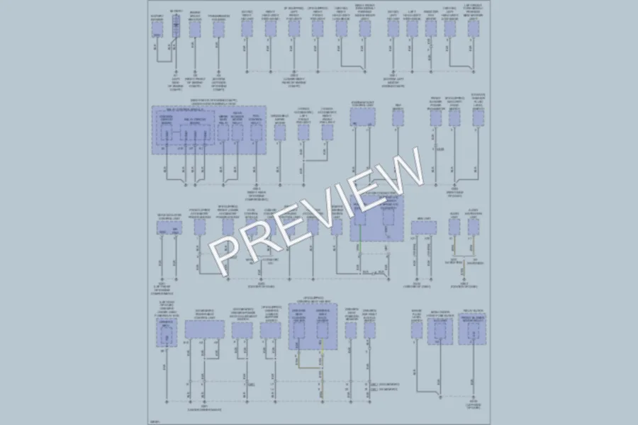 2012 Honda Odyssey Ground Distribution wiring diagram preview
