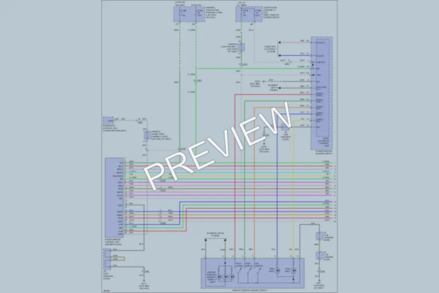 2012 Honda Odyssey Memory Systems wiring diagram preview