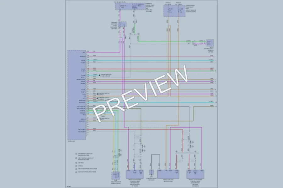2012 Honda Odyssey Radio wiring diagram preview