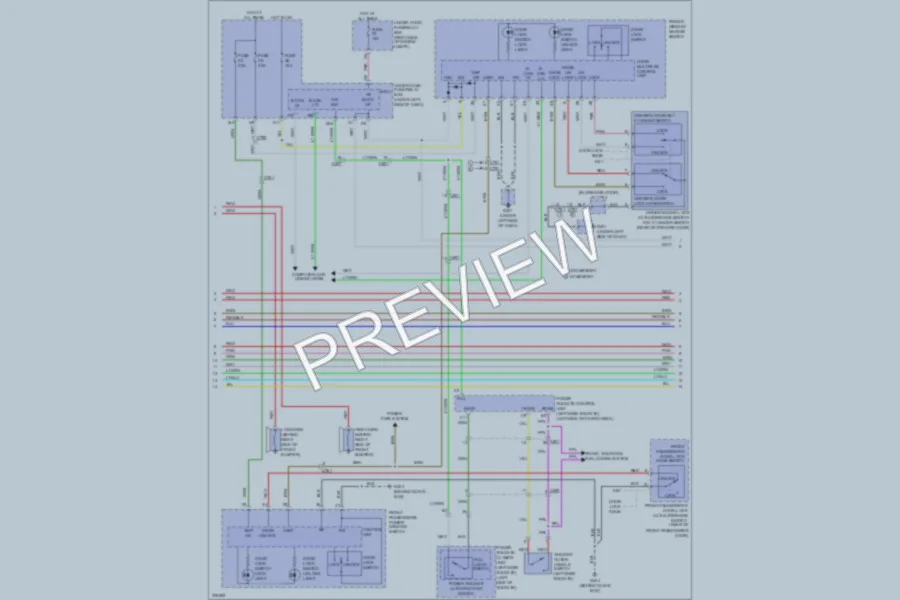 2012 Honda Pilot Anti Theft wiring diagram preview