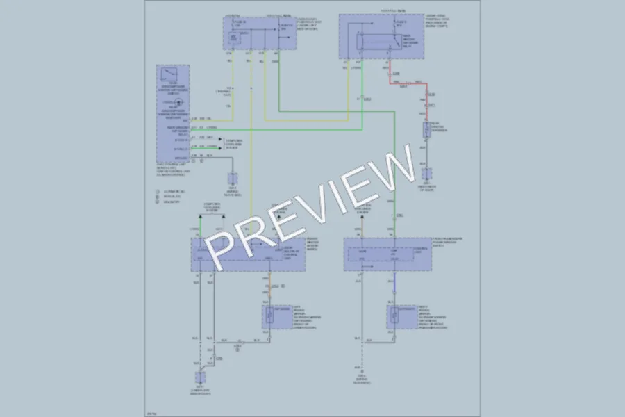 2012 Honda Pilot Defoggers wiring diagram preview