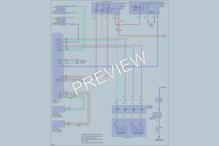 2012 Honda Pilot Supplemental Restraints wiring diagram preview