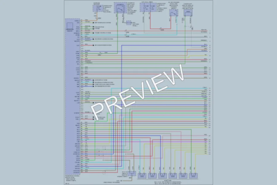 2012 Honda Ridgeline Engine Performance wiring diagram preview