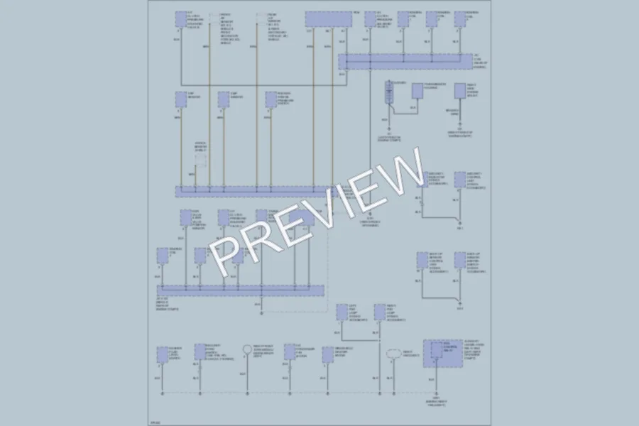 2012 Honda Ridgeline Ground Distribution wiring diagram preview