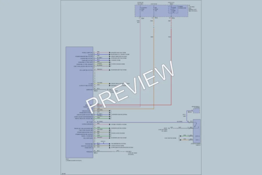 2012 Hyundai Accent Body Control Modules wiring diagram preview
