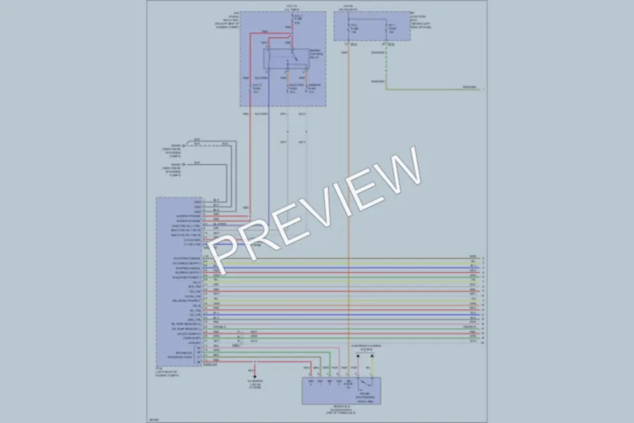 2012 Hyundai Accent Transmission wiring diagram preview