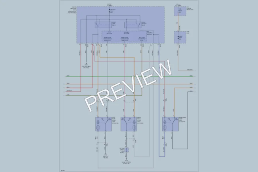 2012 Hyundai Azera Anti Theft wiring diagram preview