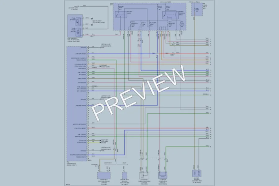 2012 Hyundai Azera Engine Performance wiring diagram preview