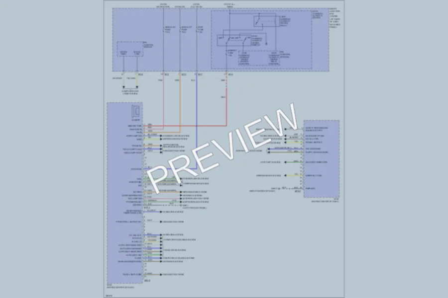 2012 Hyundai Elantra Body Control Modules wiring diagram preview