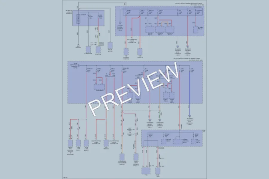 2012 Hyundai Elantra Power Distribution wiring diagram preview