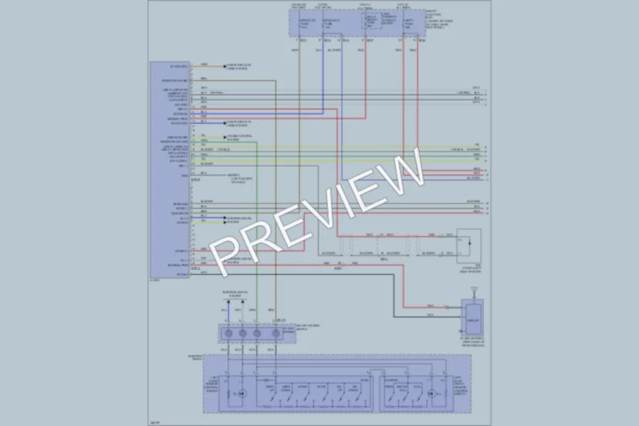 2012 Hyundai Elantra Radio wiring diagram preview