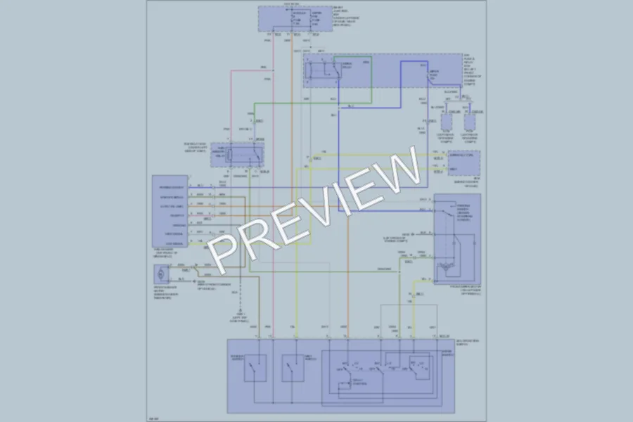 2012 Hyundai Elantra Wiper Washer wiring diagram preview