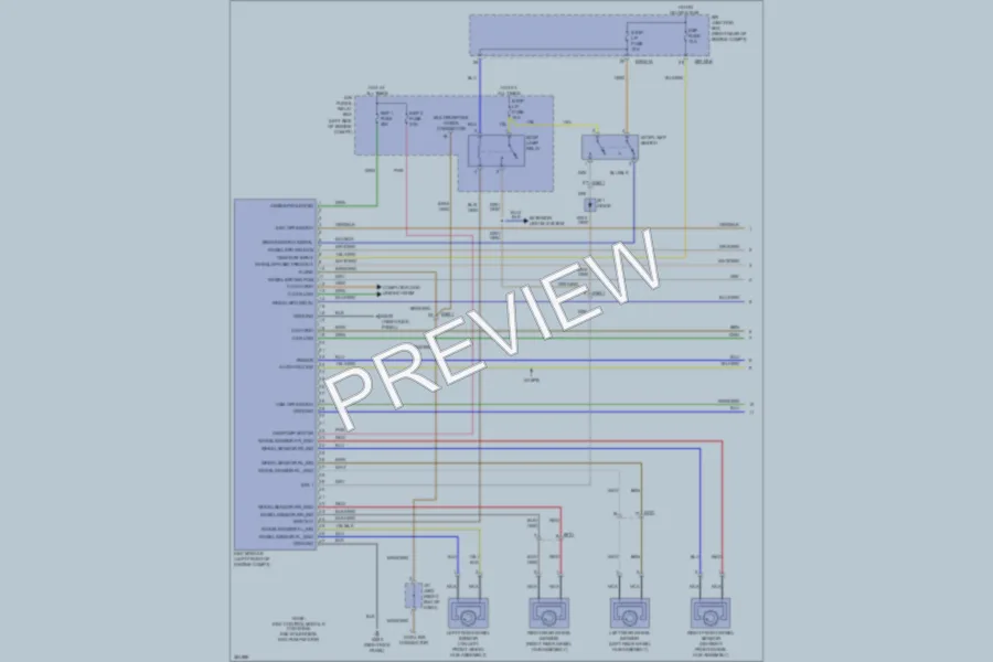 2012 Hyundai Equus Anti Lock Brakes wiring diagram preview