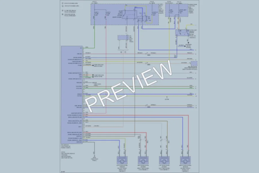 2012 Hyundai Genesis Anti Lock Brakes wiring diagram preview
