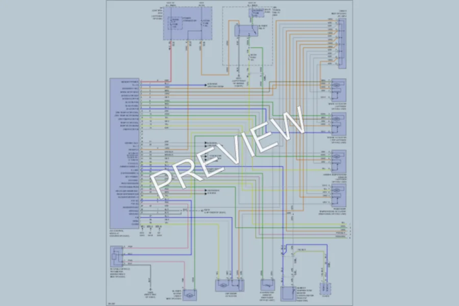 2012 Hyundai Sonata Air Conditioning wiring diagram preview