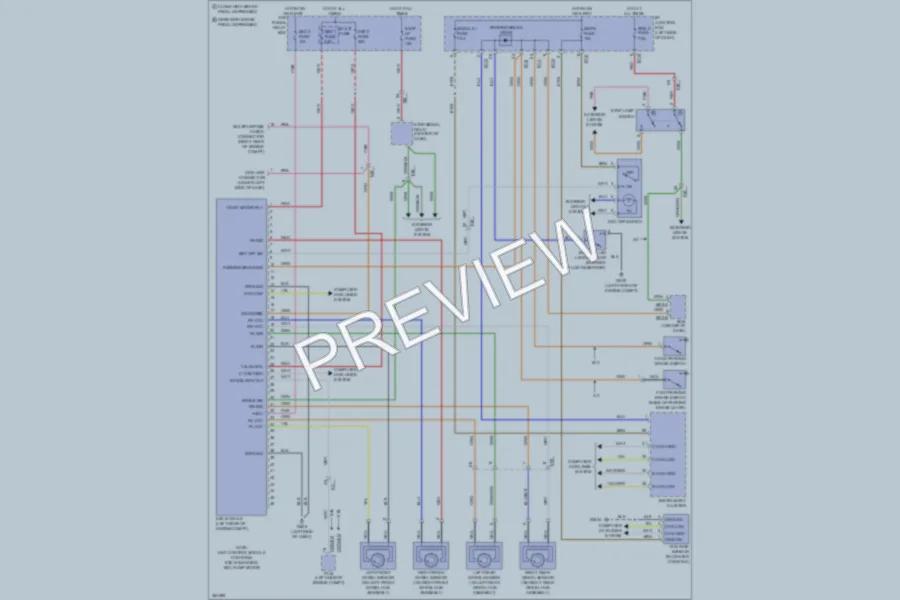 2012 Hyundai Sonata Anti Lock Brakes wiring diagram preview