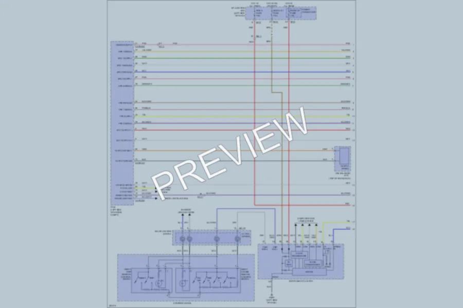 2012 Hyundai Sonata Cruise Control wiring diagram preview