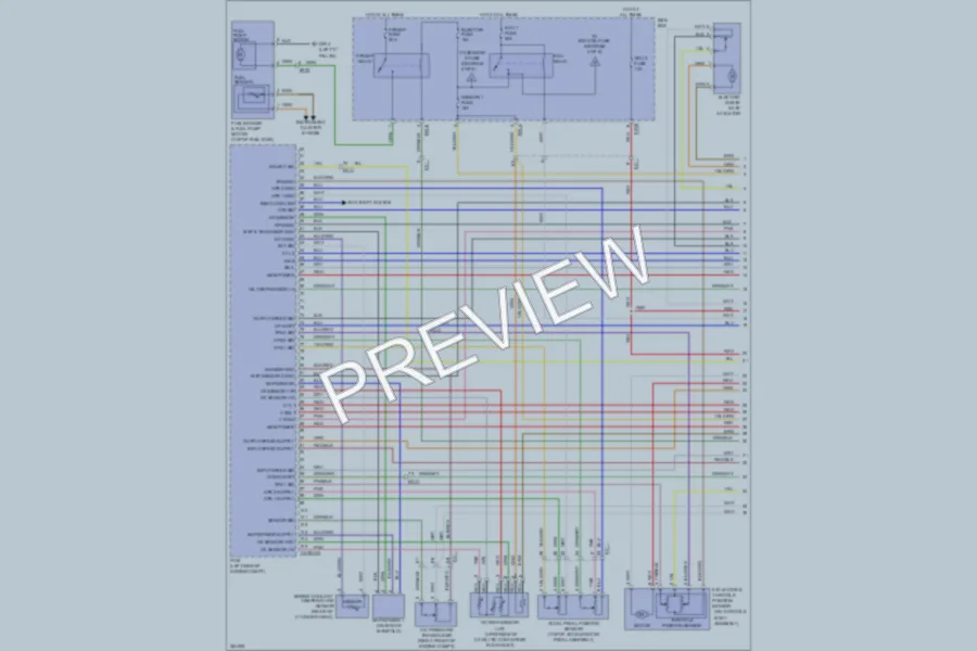 2012 Hyundai Sonata Engine Performance wiring diagram preview