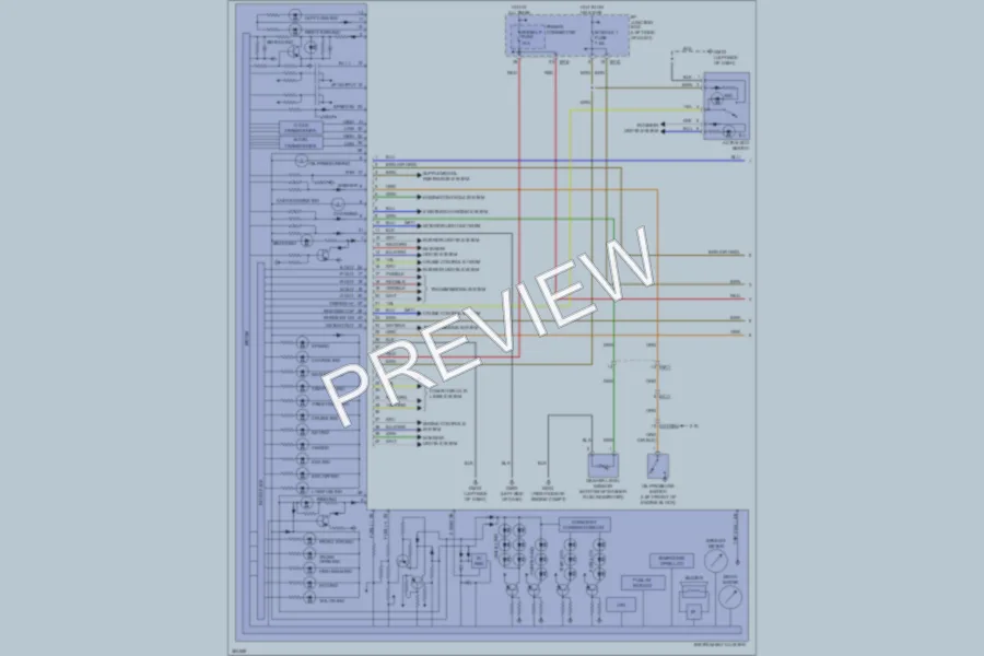 2012 Hyundai Sonata Instrument Cluster wiring diagram preview