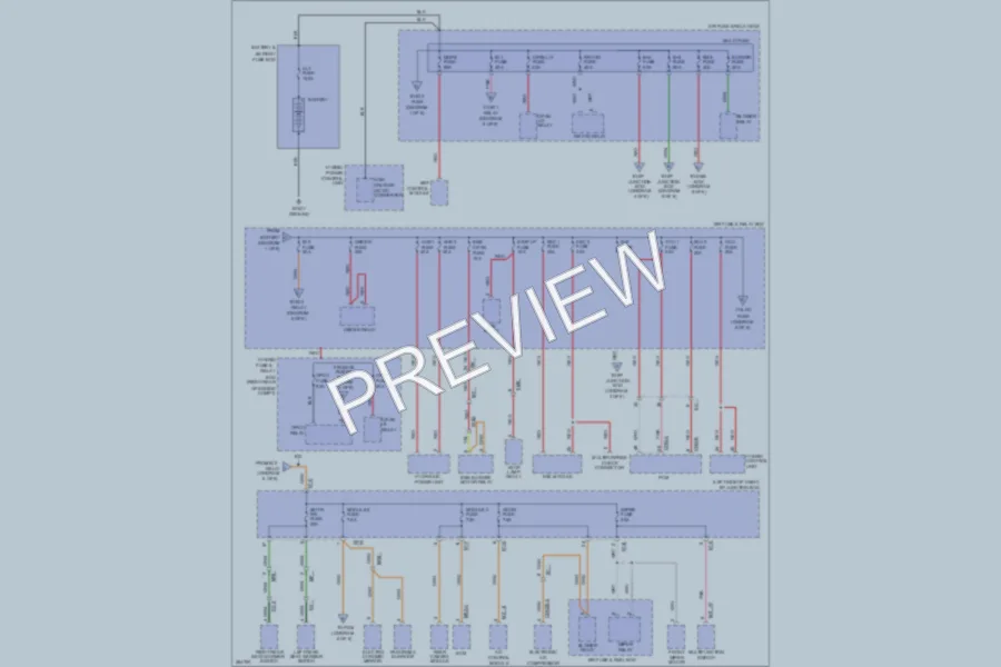 2012 Hyundai Sonata Power Distribution wiring diagram preview