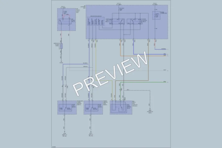 2012 Hyundai Tucson Anti Theft wiring diagram preview