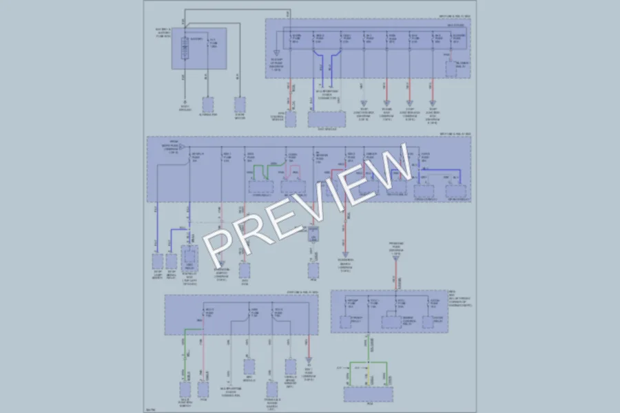 2012 Hyundai Tucson Power Distribution wiring diagram preview