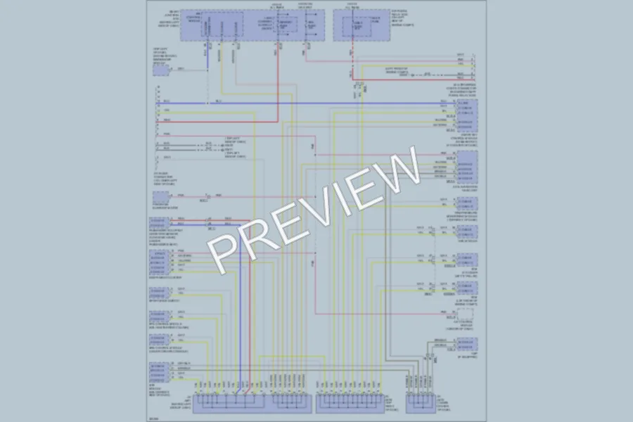 2012 Hyundai Veloster Computer Data Lines wiring diagram preview