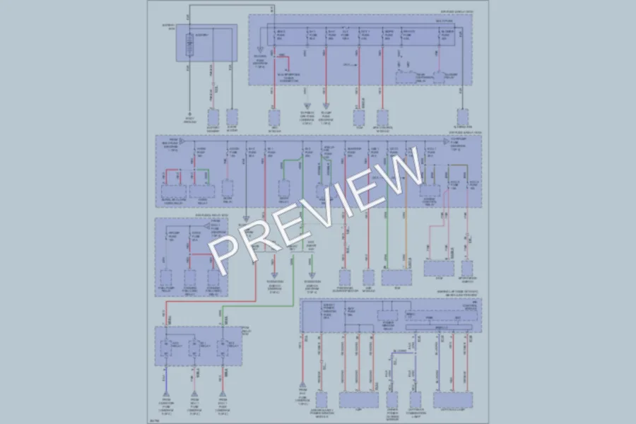 2012 Hyundai Veloster Power Distribution wiring diagram preview