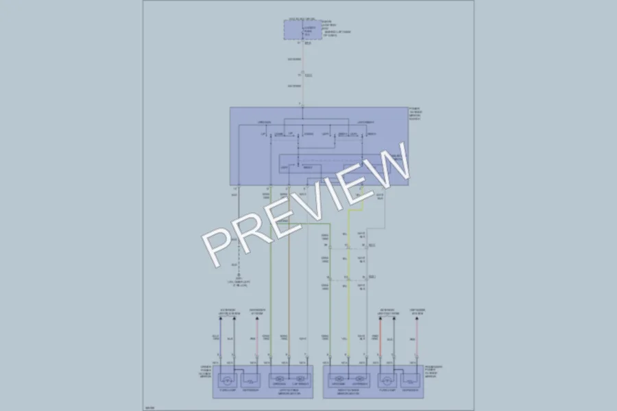 2012 Hyundai Veloster Power Mirrors wiring diagram preview