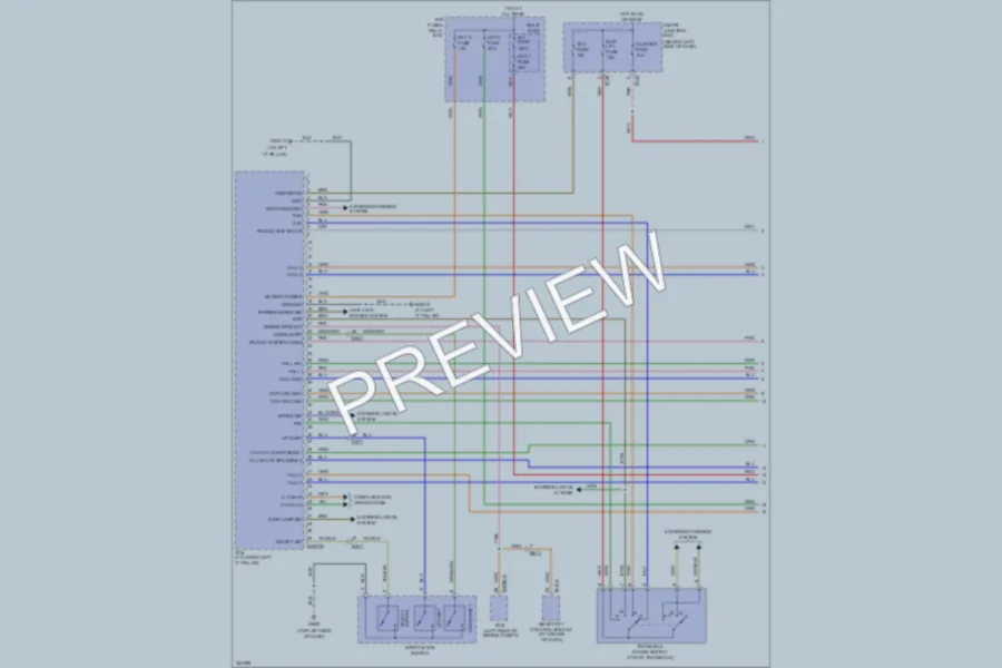 2012 Hyundai Veloster Transmission wiring diagram preview