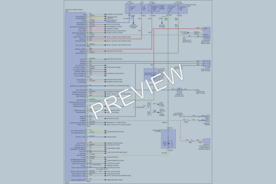 2012 Hyundai Veracruz Body Control Modules wiring diagram preview