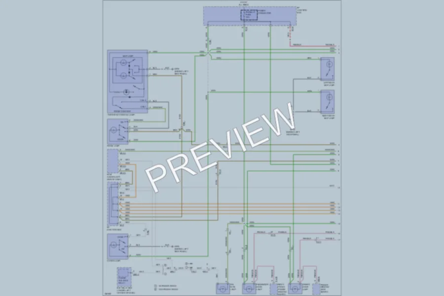 2012 Hyundai Veracruz Interior Lights wiring diagram preview
