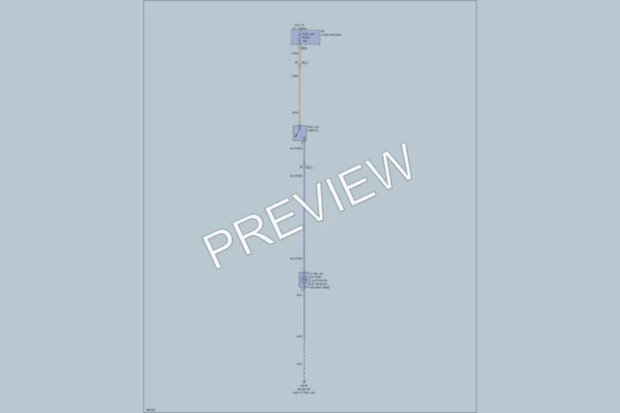 2012 Hyundai Veracruz Trunk Tailgate Fuel Door wiring diagram preview