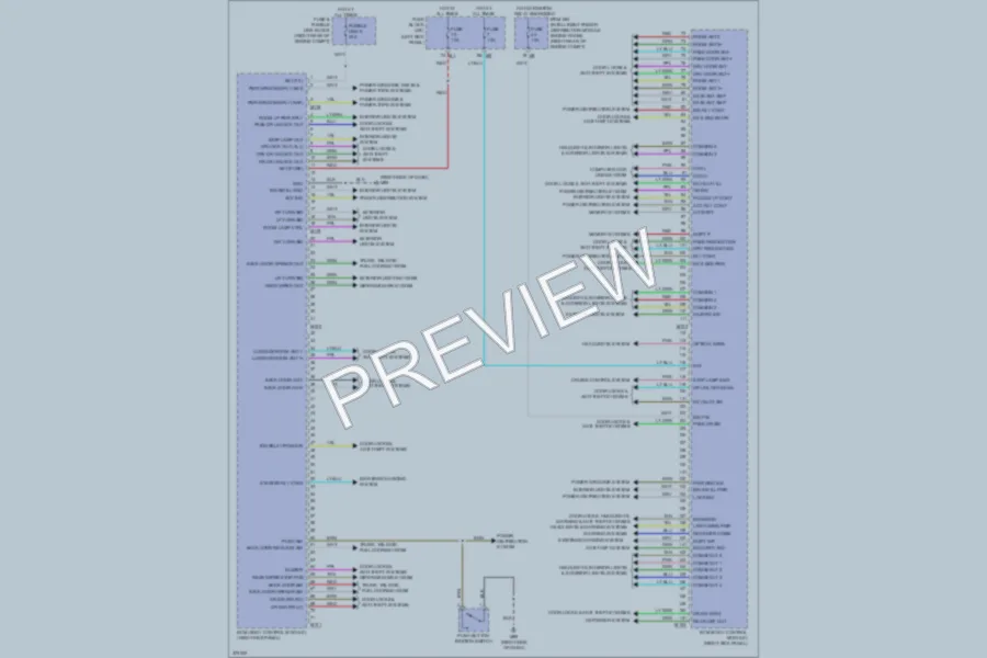 2012 Infiniti EX35 Body Control Modules wiring diagram preview