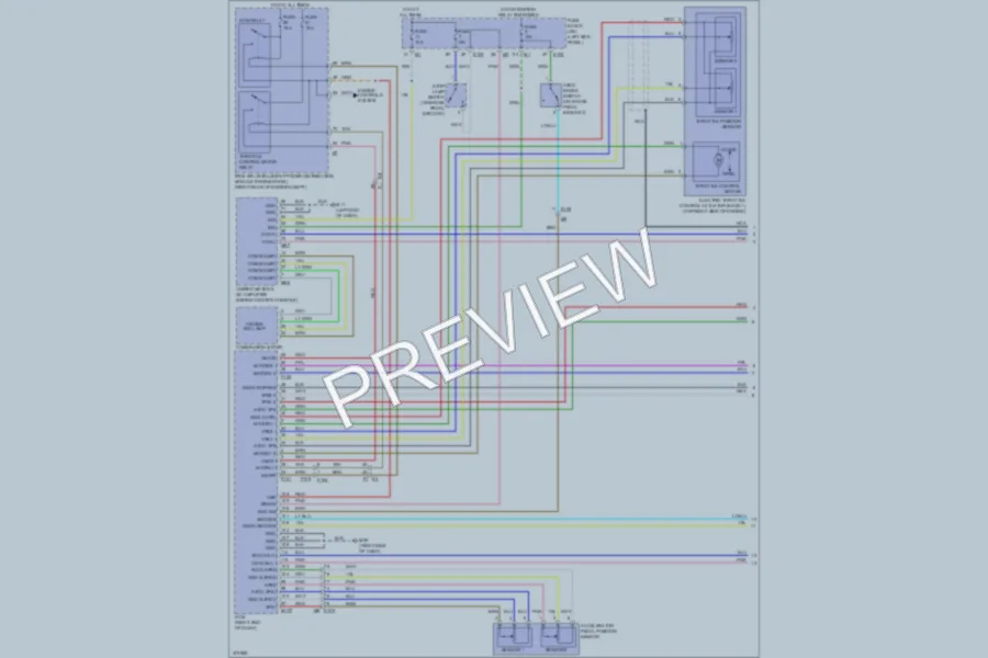 2012 Infiniti EX35 Cruise Control wiring diagram preview